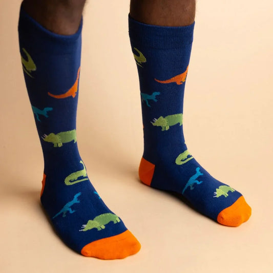 Dinosaur Bamboo Socks Socks Swole Panda
