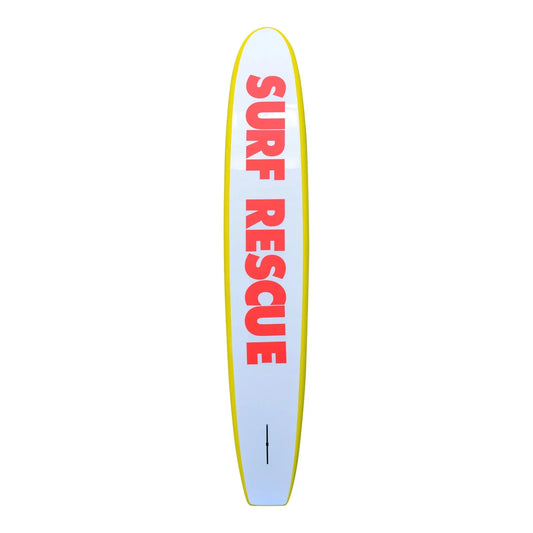 10ft 6 Soft Top Rescue Board, RED SURF RESCUE LOGO Surf Life Saving Board Circle One Surf