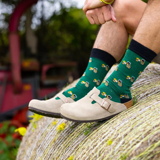 Tractor Bamboo Socks Socks Swole Panda
