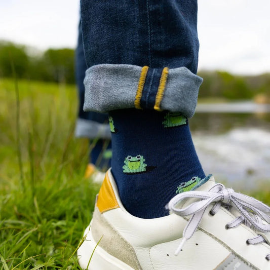 Frog Bamboo Socks Socks Swole Panda