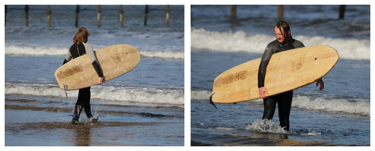 Crush Surfboards The Marmaduke | 7ft 10 | Mini Mal | Paulownia Crush Surfboards Crush Surfboards Pin Nose Flat Tail Thruster