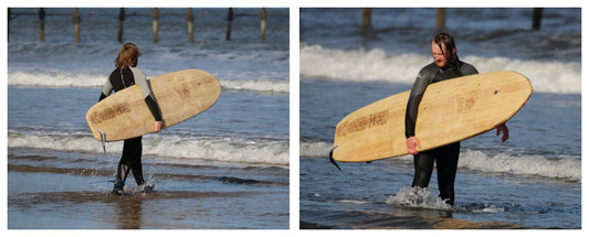 Crush Surfboards The Marmaduke | 7ft 10 | Mini Mal | Paulownia Crush Surfboards Crush Surfboards Pin Nose Flat Tail Thruster