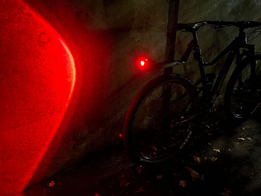 Bike Helmet Light Rear Only