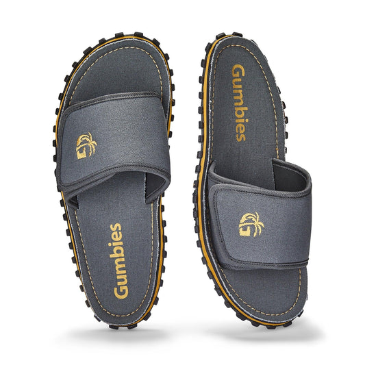 Strider Sliders - Women's - Grey Strider Slides Sandals Gumbies
