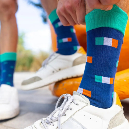 Irish Flag Bamboo Socks Socks Swole Panda