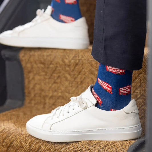London Bus Bamboo Socks Socks Swole Panda