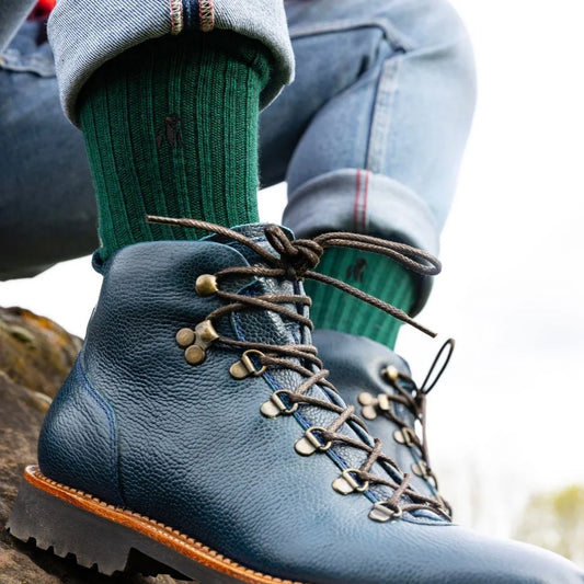 Racing Green Bamboo Boot Socks Socks Swole Panda