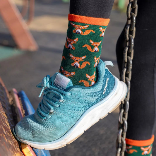 Children's Fox Bamboo Socks Socks Swole Panda