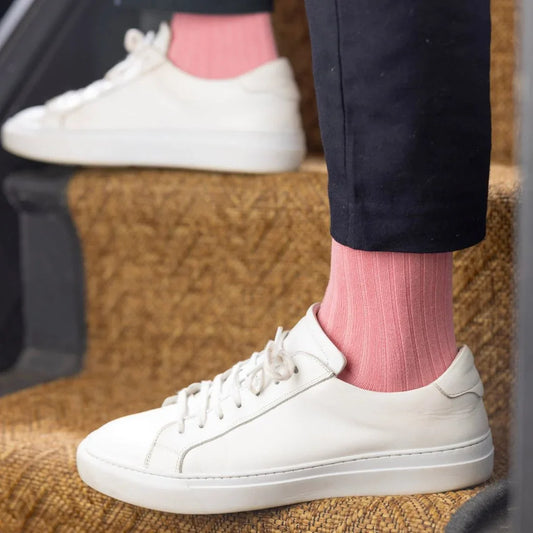 Light Pink Bamboo Socks Socks Swole Panda