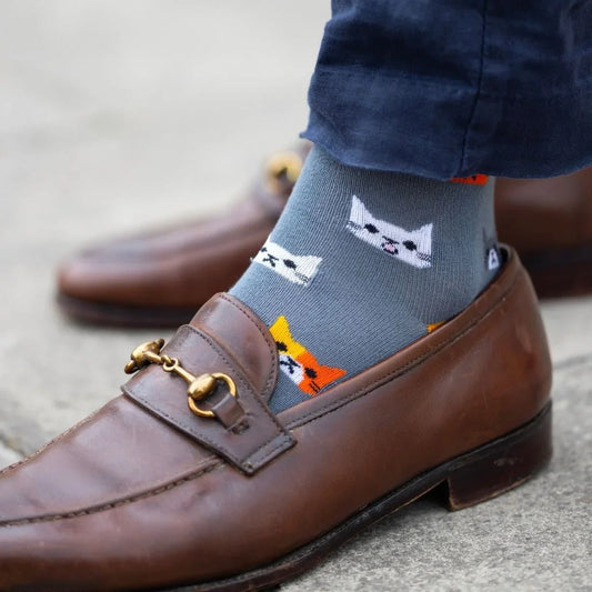 Cat Bamboo Socks Socks Swole Panda