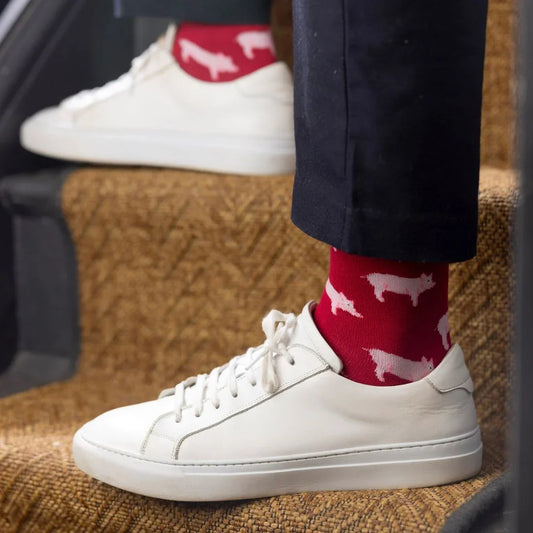 Pig Bamboo Socks Socks Swole Panda