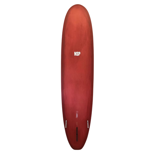 NSP Protech 8'0 Longboard Surfboard Red