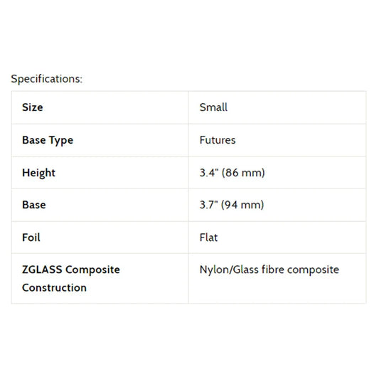 3D Fins - Flyer Side Bites - Small - Island Style (Futures) Surfboard Fins 3D Fins