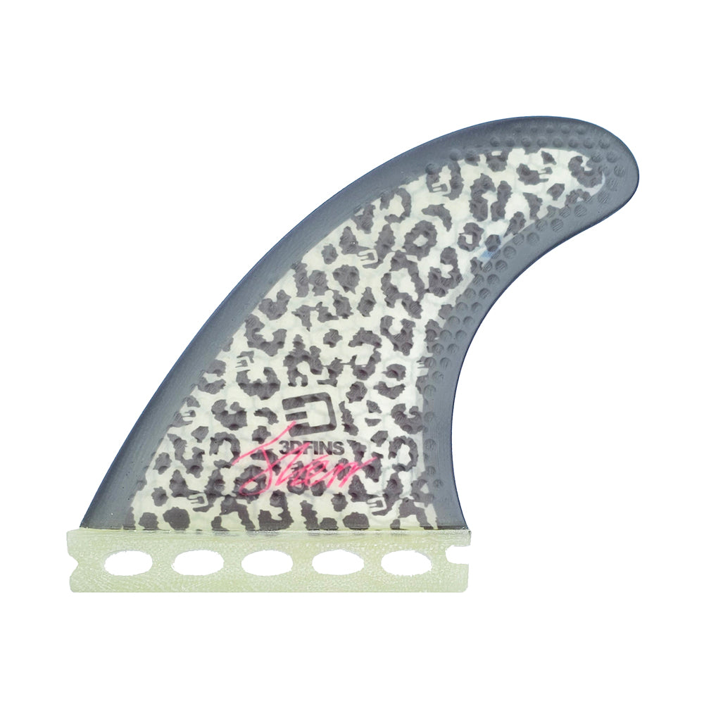 3D Fins - Josh Kerr Moonrakerr Thruster - Medium - Snow Leopard (FCS1/Futures) Surfboard Fins 3D Fins FCS1