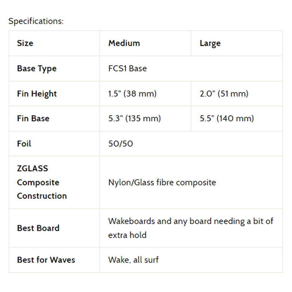 3D Fins - Switchblade - Large - Island Style (Futures) Surfboard Fins 3D Fins