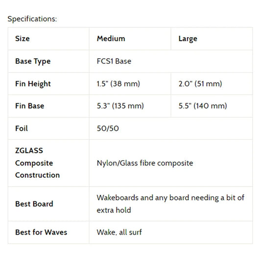 3D Fins - Switchblade - Large - Island Style (Futures) Surfboard Fins 3D Fins