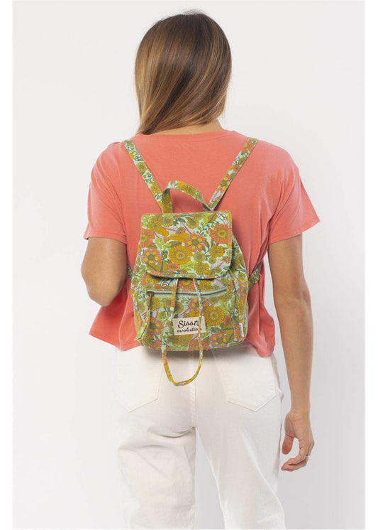 Sisstrevolution Sunshine Days Mini Backpack ladies bags Sisstrevolution O/S Sea Foam