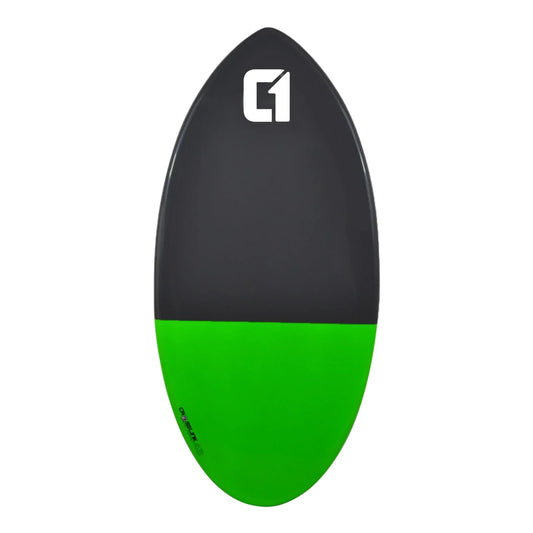 43inch Epoxy Fibreglass Skimboard Epoxy Skimboard Circle One Surf Green
