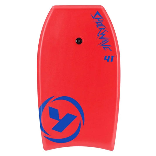 Yello 41" Slick Shockwave Kids Adults Bodyboard Red Yellow