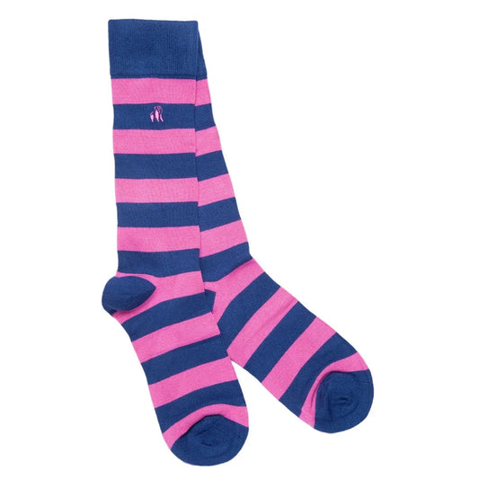 Pride Stripe Bamboo Sock Bundle - Four Pairs Sock Gift Box Swole Panda