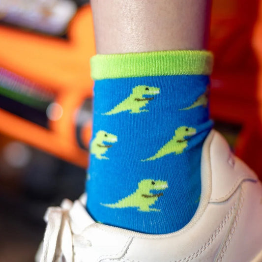 Children's T-Rex Bamboo Socks Socks Swole Panda