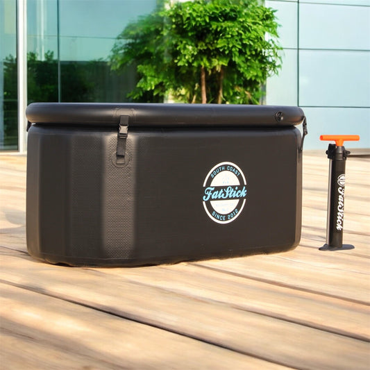 Pro Cold Water Therapy Plunge Tub | Ice Bath | Drop Stitch | XL FatStick Boards XL Elite Drop Stitch Tub