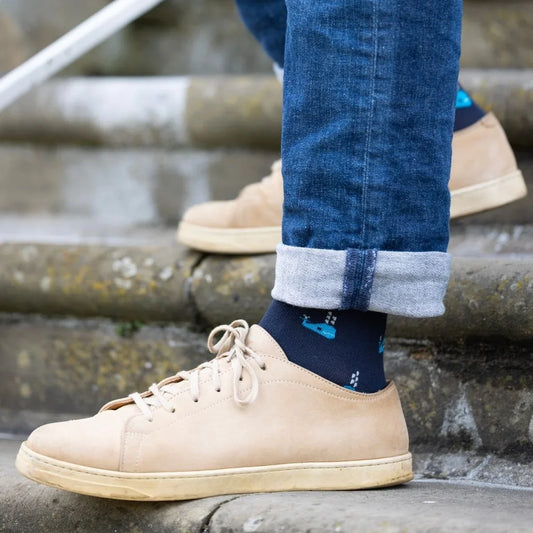 Whale Bamboo Socks Socks Swole Panda