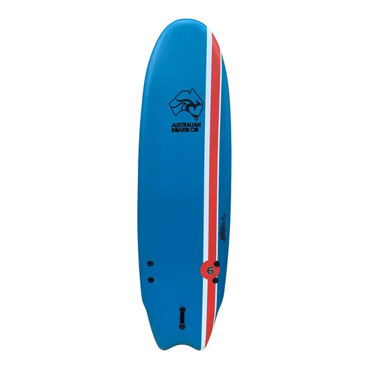 6ft Soft Foamie Beginner Surfboard - PULSE from Australian Board Co Softboard Foamie Beginner Board Circle One Surf