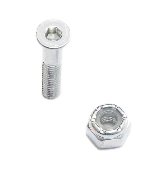 Venom Premium Hardware - Anodised - Silver Hardware, Truck Bolts Venom Skateboards