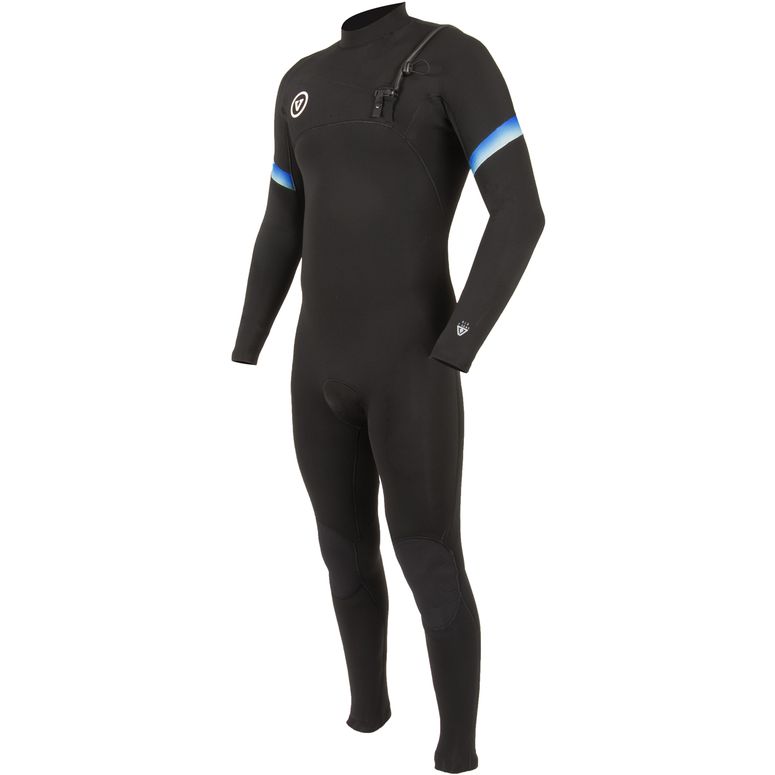 Vissla 7 Seas 4-3 Raditude Full Chest Zip 7 seas wetsuit Vissla black heather MS