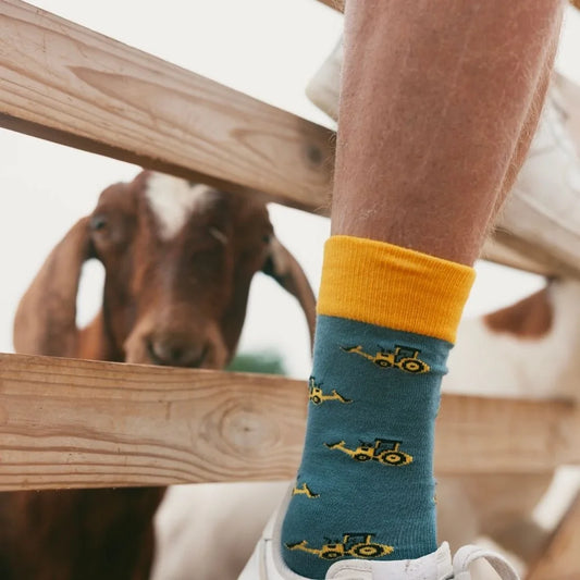 Yellow Digger Bamboo Socks Socks Swole Panda
