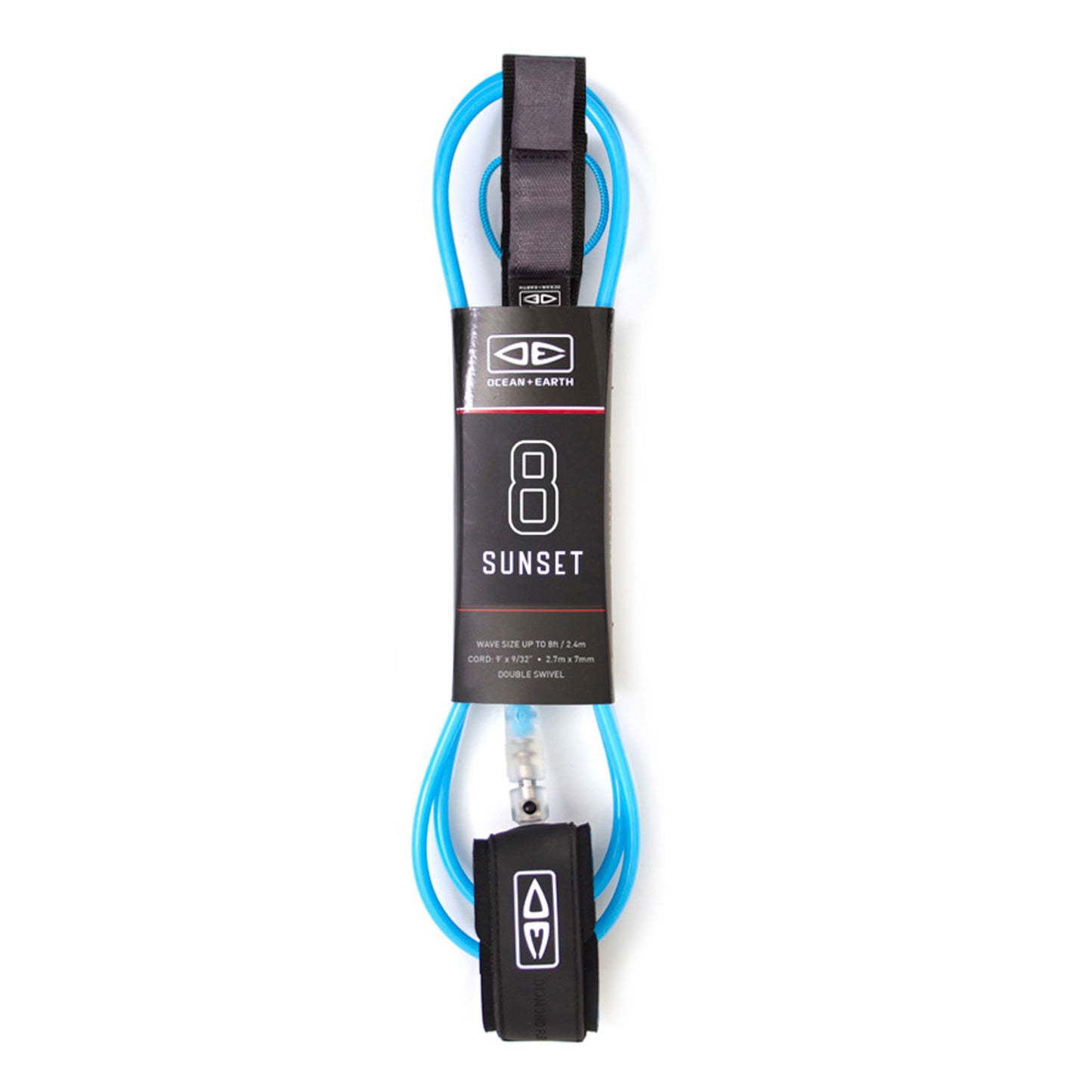 Ocean & Earth 8’0 Sunset Surfboard Leash Blue