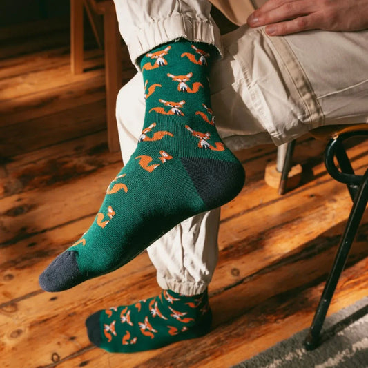 Mr Fox Bamboo Socks Socks Swole Panda