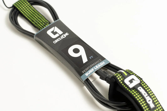 9ft Performance Surfboard Ankle Leash Leash Circle One Surf