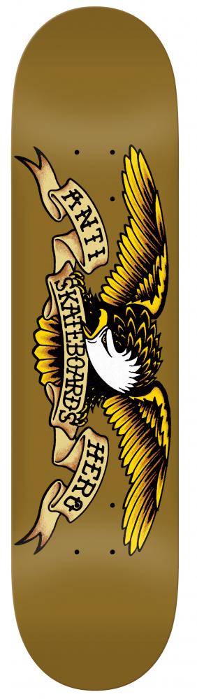 AntiHero Skateboard Deck Classic Eagle Olive 8.06" Street AntiHero