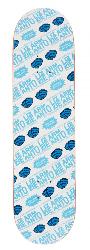 Birdhouse Pro Skateboard Deck 8.25" Lizzie Cherry Blue Razz Street Birdhouse Skateboards