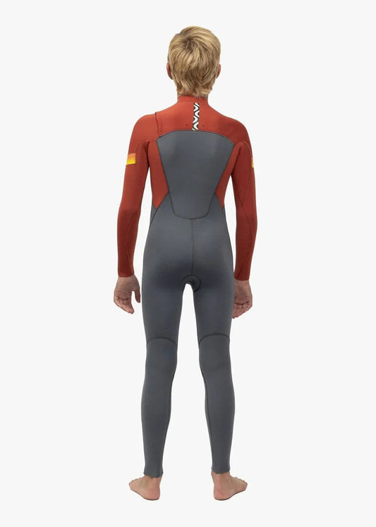 Vissla 7 Seas Boys Raditude 3-2 Full Chest Zip Wetsuit kids wetsuit Vissla
