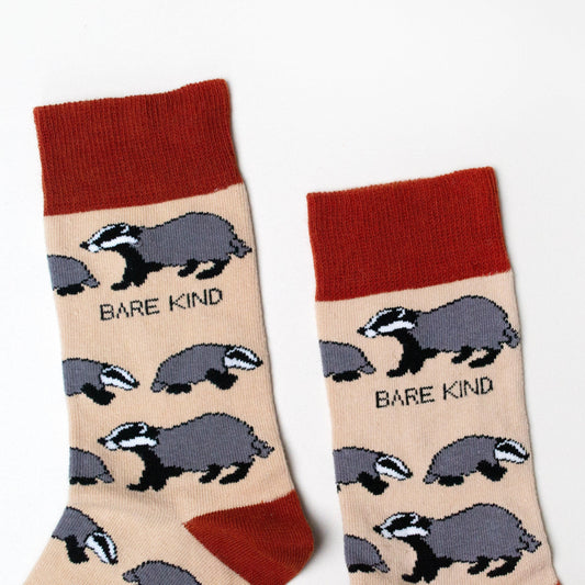 Save the Badgers Bamboo Socks Socks Bare Kind