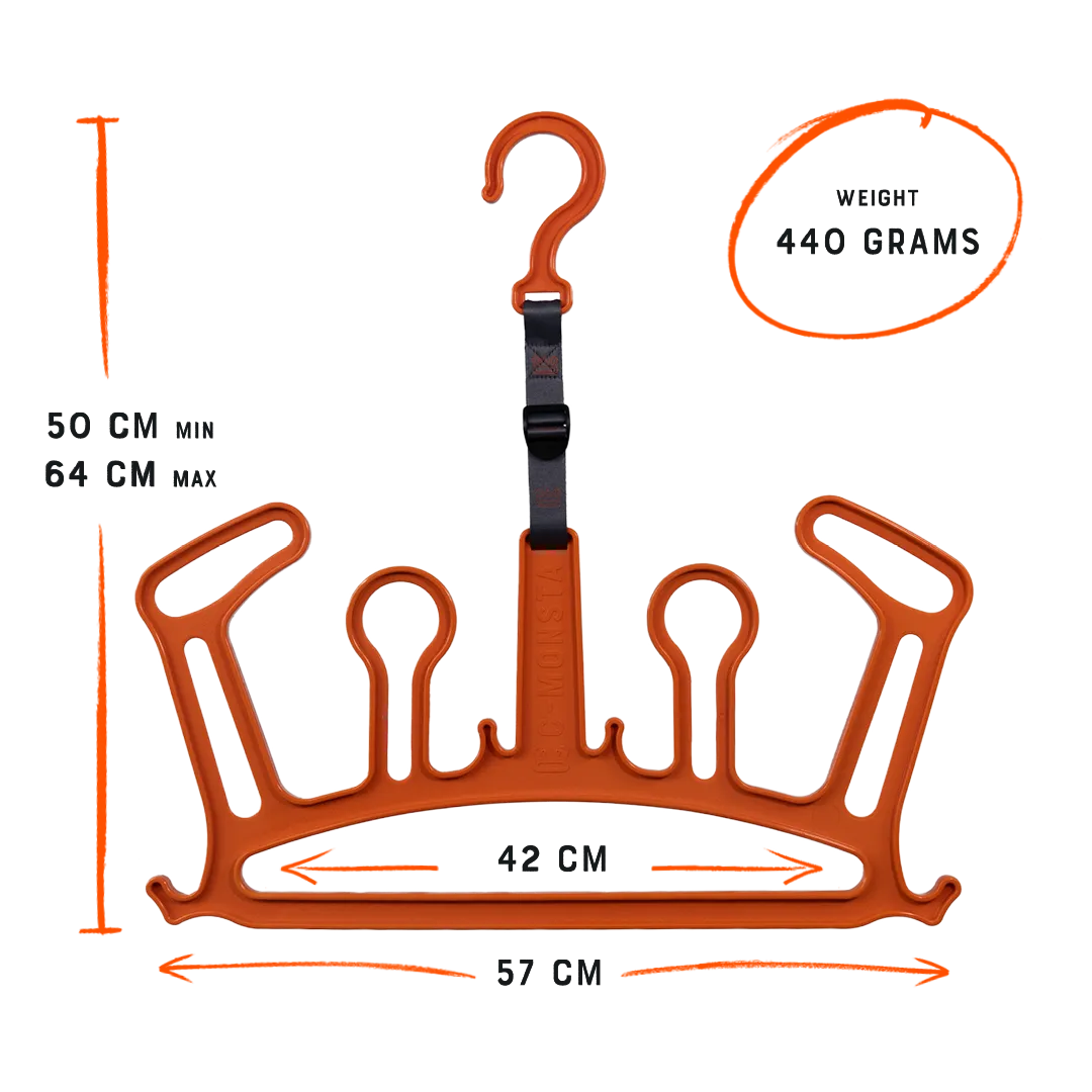 C-Monsta Wetsuit Hanger V2 Orange Surf Accessories C-Monsta
