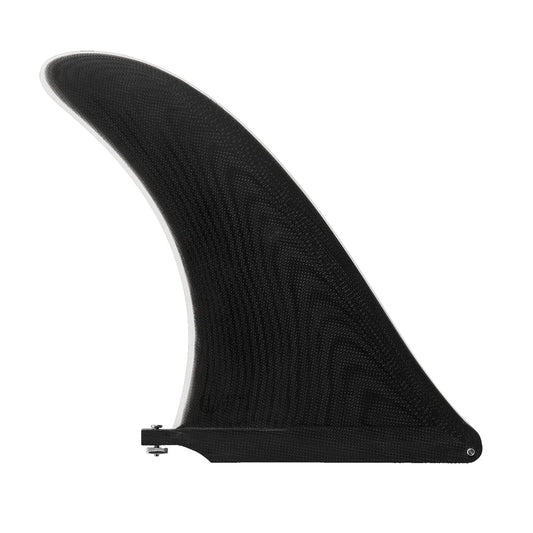 Captain Fin Co - Black Rose MFG - 9.75 - Black/White Surfboard Fins Captain Fin Co