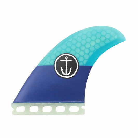 Captain Fin Co - CF Quad Classic - Medium/Large - Blue (Futures) Surfboard Fins Captain Fin Co Blue Medium/Large