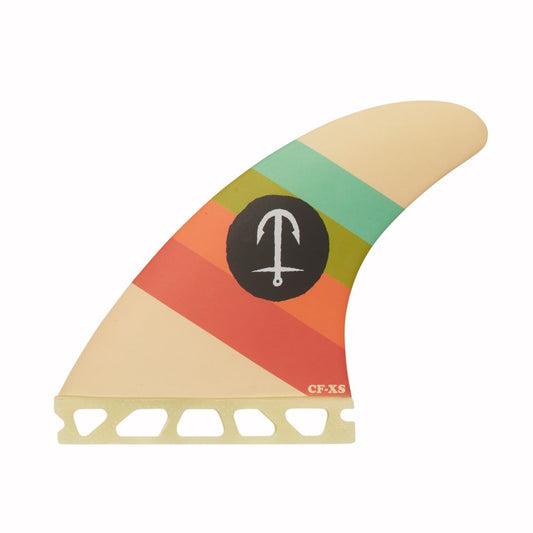 Captain Fin Co - CF Series Tri - XS/SM/MD/LG - Cream (Futures) Surfboard Fins Captain Fin Co X Small Cream