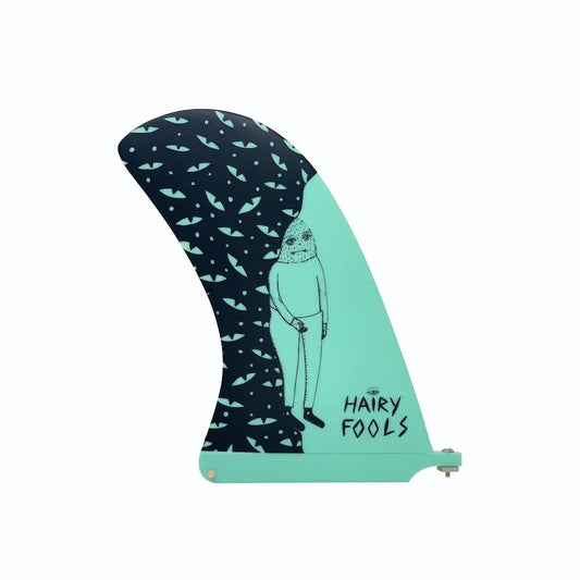 Captain Fin Co - Evan Rossell Hairy Fools - 10 - Yellow Surfboard Fins Captain Fin Co