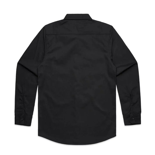 Captain Fin Co - Military Shirt - Black Surfing Captain Fin Co