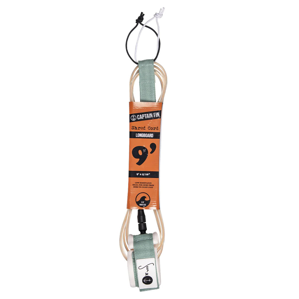 Captain Fin Co - The Seea Leash - 9' Standard - Sea Foam Surf Leashes Captain Fin Co