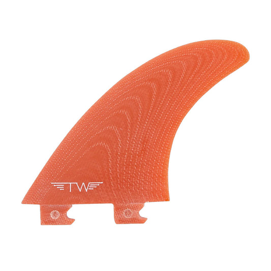 Captain Fin Co - Tyler Warren 5 Fin - Medium - Orange (Snap-In / FCS II) Surfboard Fins Captain Fin Co