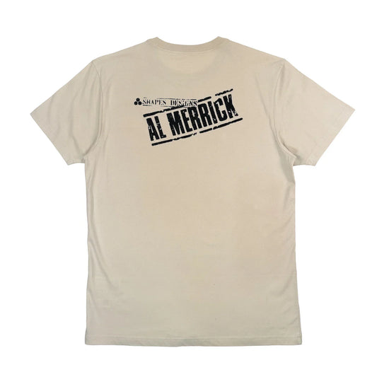 Channel Islands Al Merrick Stamp OG Short Sleeve T-Shirt Cloud Beige T-Shirt Channel Islands