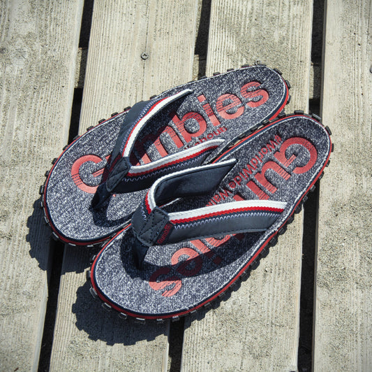 Cairns - Flip-Flops - Men's - Red Cairns Flip-Flops Gumbies