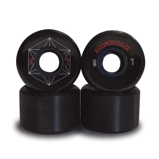 Carver Skateboards - Roundhouse Wheels - 58mm Park - Black (95A) Skateboard Wheels Carver