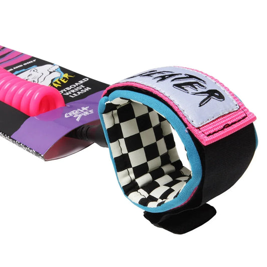 Catch Surf - Beater Bodyboard Leash - Pink & Blue Surfboard Leashes Catch Surf